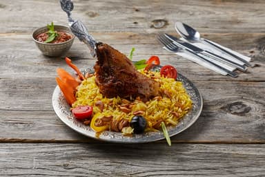 Tavuklu Kepse Pilavı