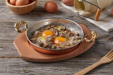Kavurmalı Yumurta