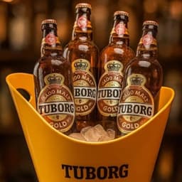 4 Adet 50'lik Tuborg + Patates