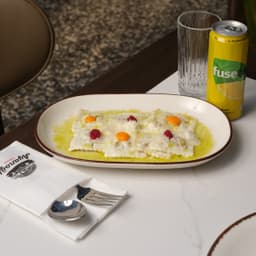 Kadife Peyni Soslu Ravioli
