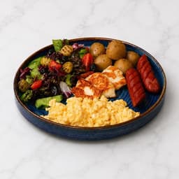 Sıcak Kahvaltı Tabağı