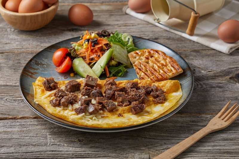 KAVURMALI OMLET
