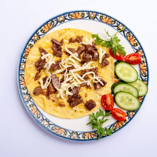 Omlet Kavurmalı